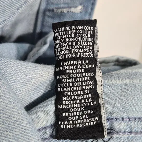 Chris Young Distressed Light Blue Denim Jacket Size Large. - Picture 12 of 12